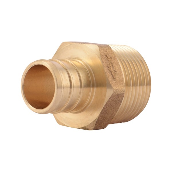 Sharkbite SharkBite 3/4 in. PEX Grade X 3/4 in. D MNPT Grade Brass Male Adapter UC134LFA10 - main